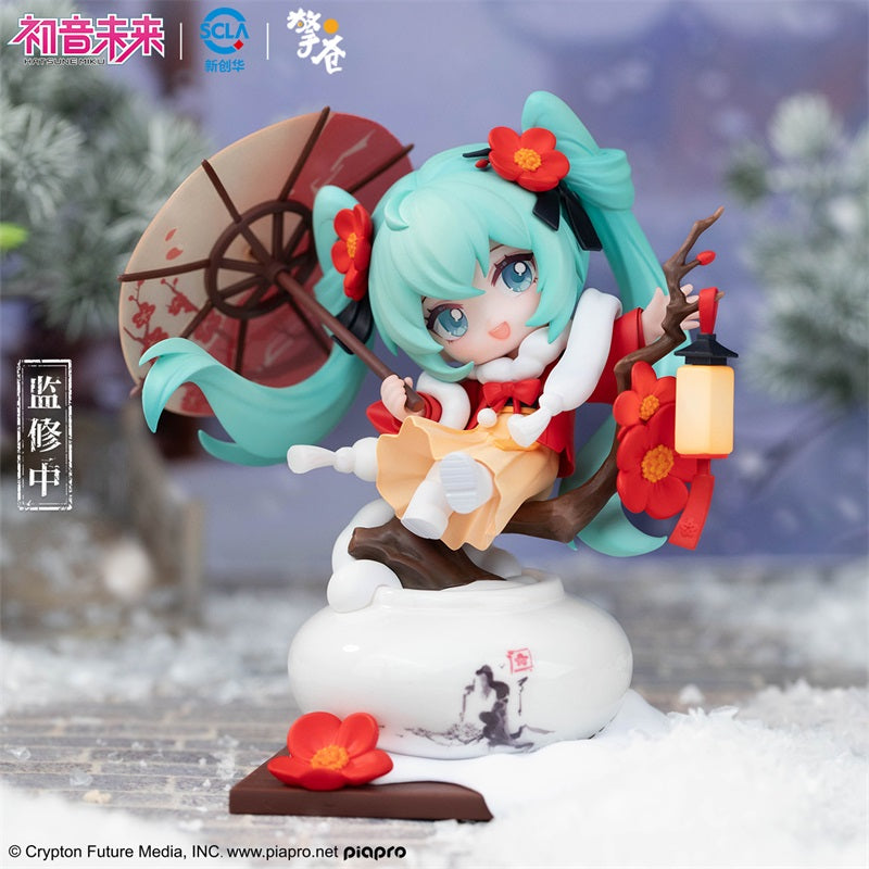 【予約】擎蒼 初音ミク 雪映紅梅 Q版フィギュア