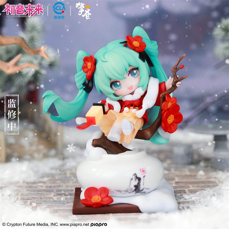 【予約】擎蒼 初音ミク 雪映紅梅 Q版フィギュア