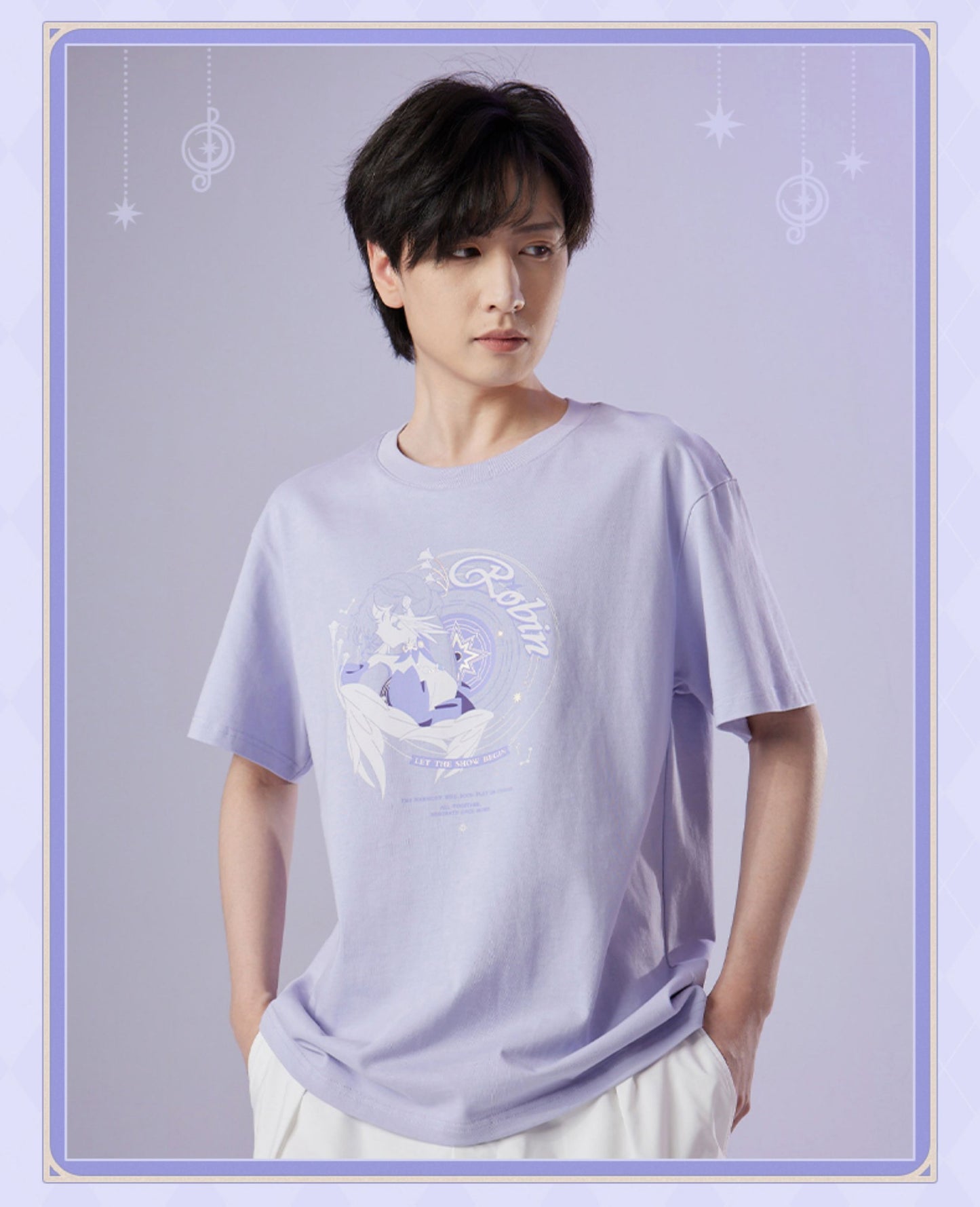 【予約】崩壊スターレイル ロビン印象シリーズ Tシャツ 2色展開(25年10月以降出荷)