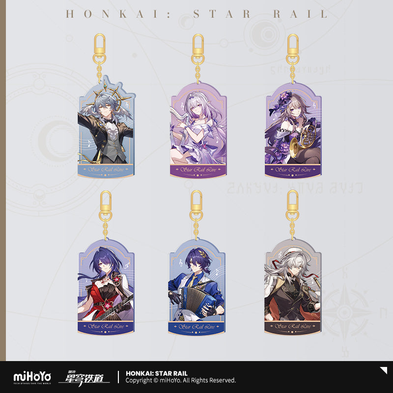 【予約】崩壊スターレイル 星铁LIVEシリーズ アクリルチャーム