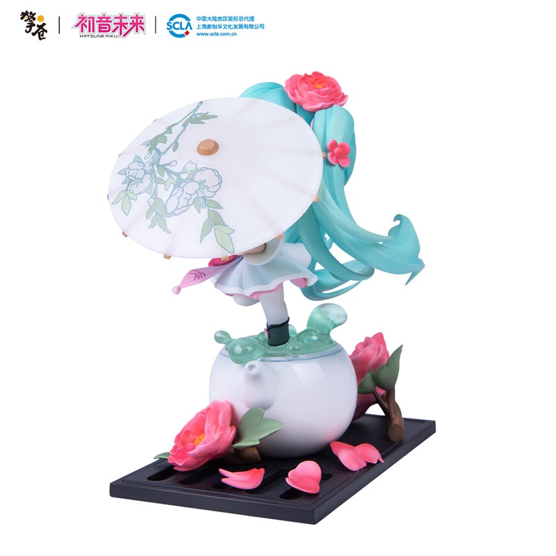 【予約】擎蒼 初音ミク 花織雨潤 Q版フィギュア