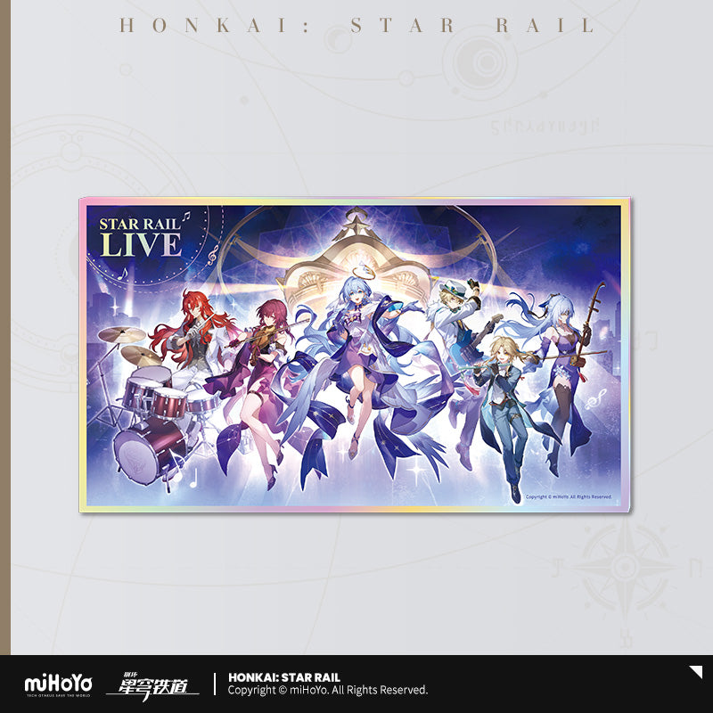【予約】崩壊スターレイル 星铁LIVEシリーズ PET色紙