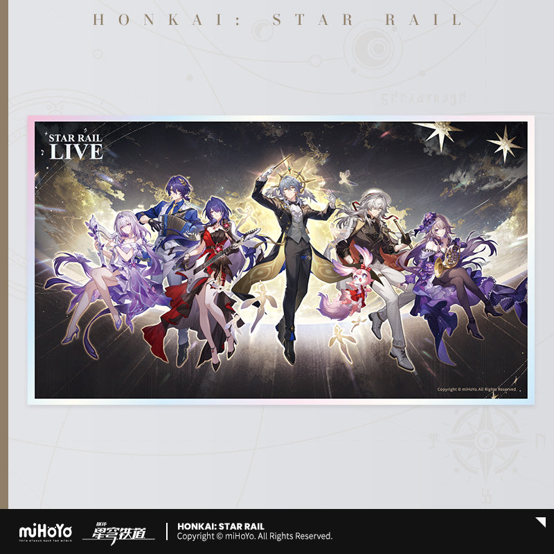【予約】崩壊スターレイル 星铁LIVEシリーズ PET色紙