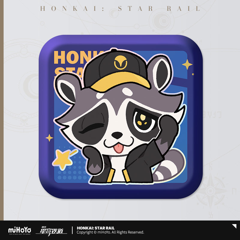 【予約】崩壊スターレイル パムの展覧館シリーズ スクエア缶バッジ(全66種)