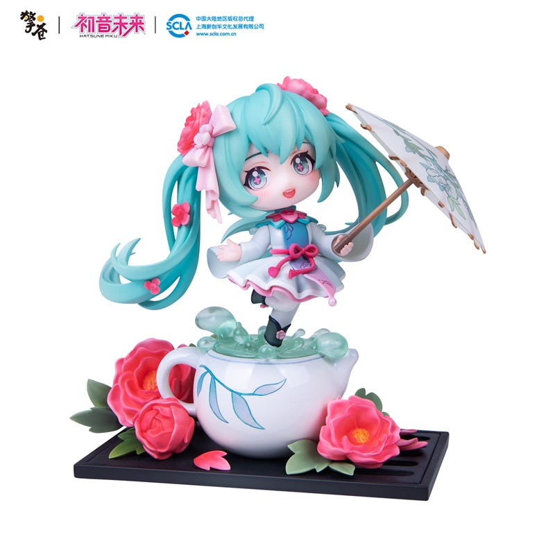 【予約】擎蒼 初音ミク 花織雨潤 Q版フィギュア