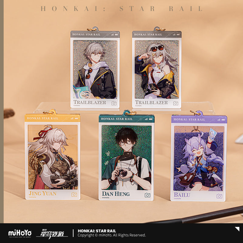 【予約】崩壊スターレイル 列车环游记シリーズ ラメオイルインアクリルキーホルダー(全5種)