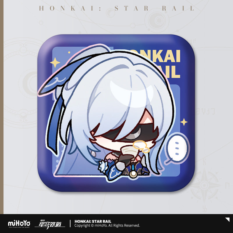 【予約】崩壊スターレイル パムの展覧館シリーズ スクエア缶バッジ(全66種)
