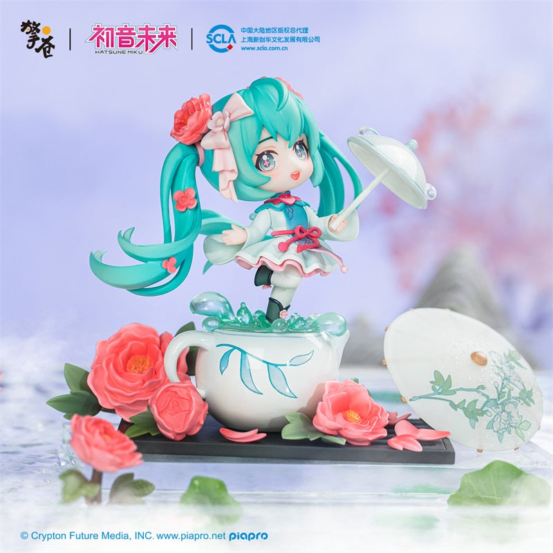 【予約】擎蒼 初音ミク 花織雨潤 Q版フィギュア