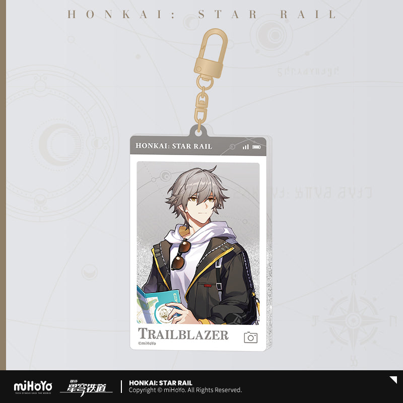 【予約】崩壊スターレイル 列车环游记シリーズ ラメオイルインアクリルキーホルダー(全5種)