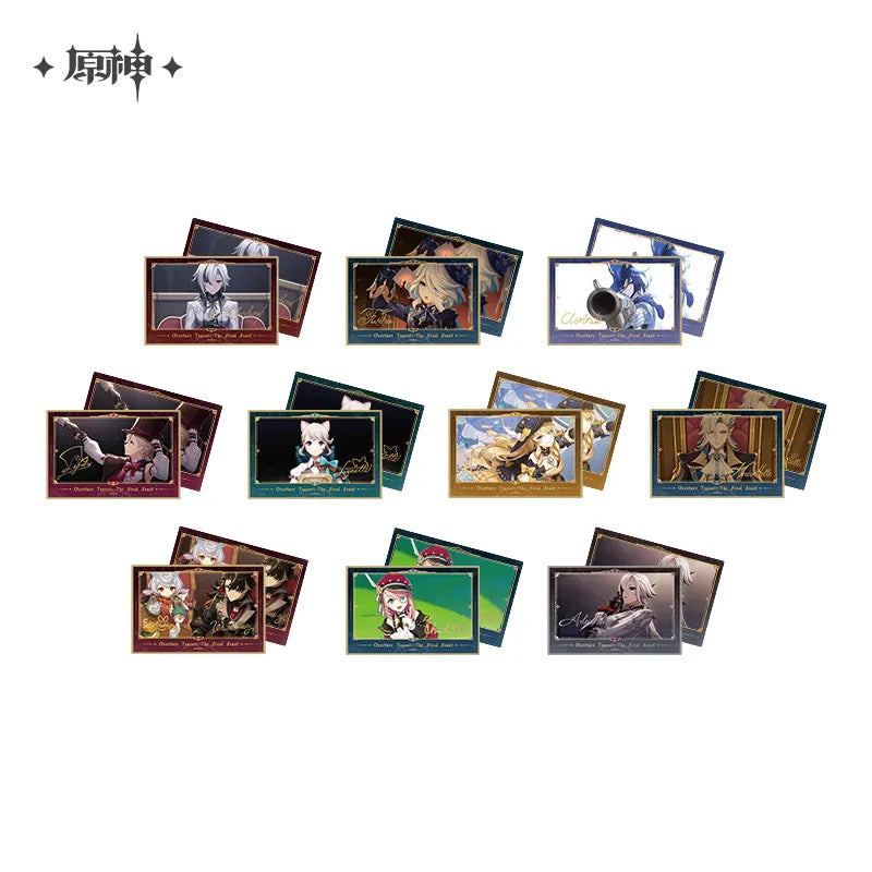 【予約】原神 致终幕的欢宴シリーズ コレクションカード 全10種セット【25年7月下旬以降出荷】