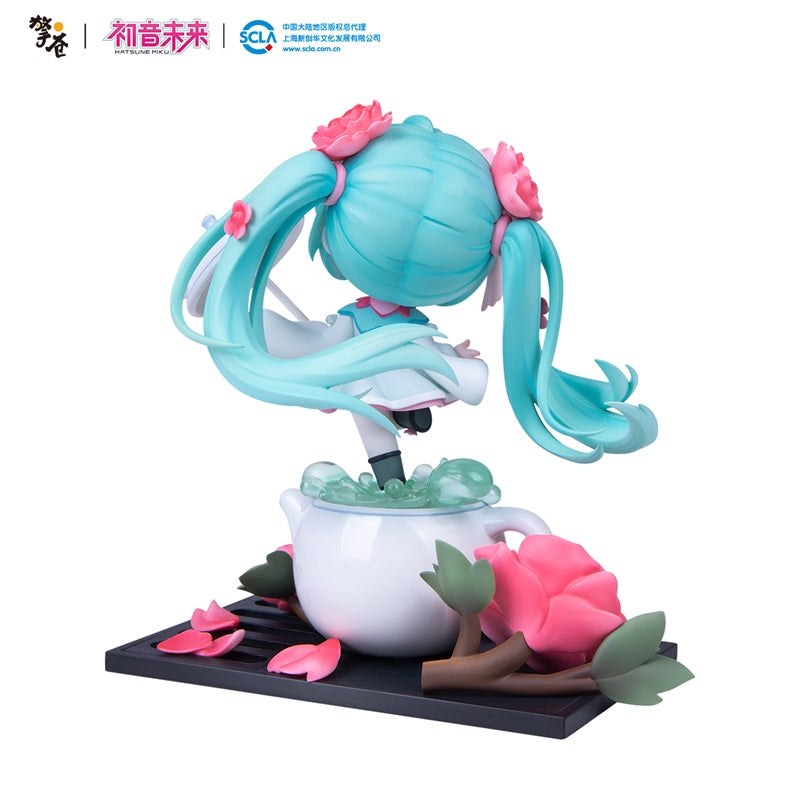 【予約】擎蒼 初音ミク 花織雨潤 Q版フィギュア