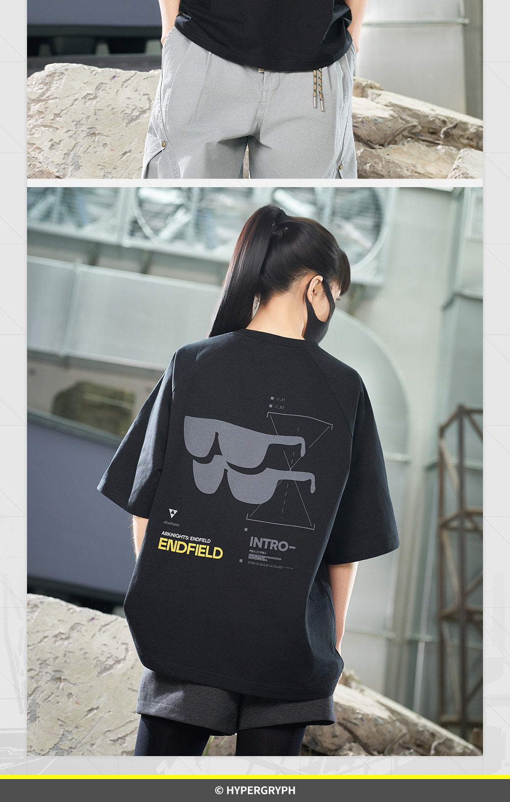 エンドフィールド コーポレートTシャツ 目の健康にご注意
