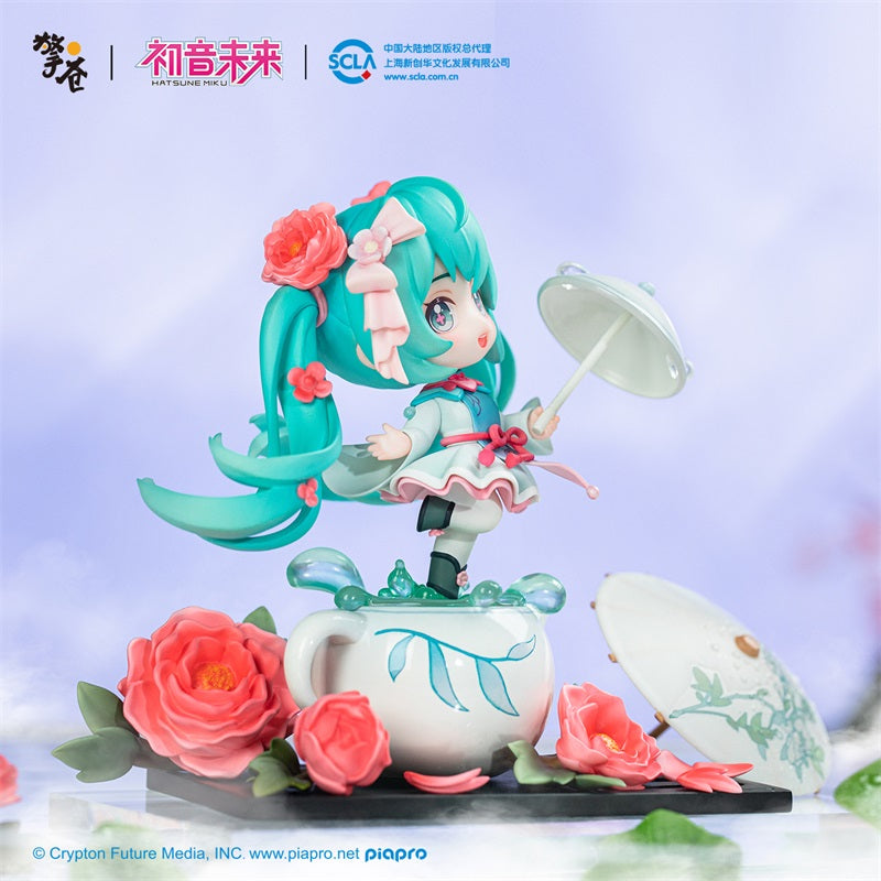【予約】擎蒼 初音ミク 花織雨潤 Q版フィギュア
