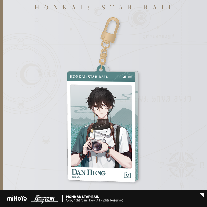 【予約】崩壊スターレイル 列车环游记シリーズ ラメオイルインアクリルキーホルダー(全5種)