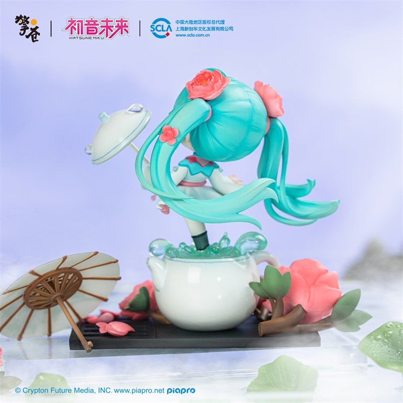 【予約】擎蒼 初音ミク 花織雨潤 Q版フィギュア