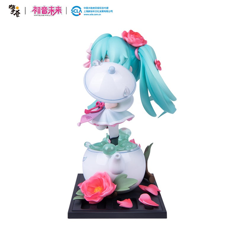 【予約】擎蒼 初音ミク 花織雨潤 Q版フィギュア