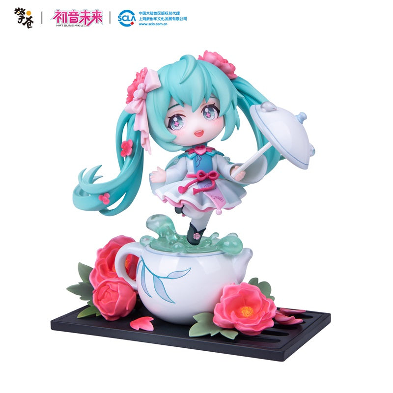 【予約】擎蒼 初音ミク 花織雨潤 Q版フィギュア