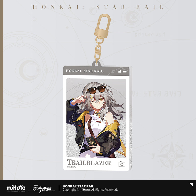 【予約】崩壊スターレイル 列车环游记シリーズ ラメオイルインアクリルキーホルダー(全5種)