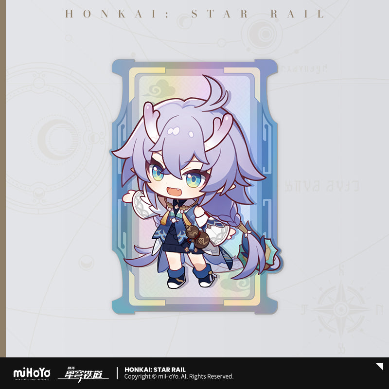 【予約】崩壊スターレイル 列车环游记シリーズ デフォルメホロカード(全4種)