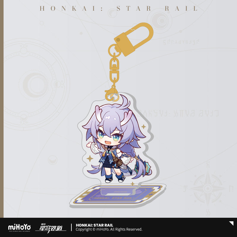 【予約】崩壊スターレイル 列车环游记シリーズ デフォルメアクリルチャームスタンド(全4種)