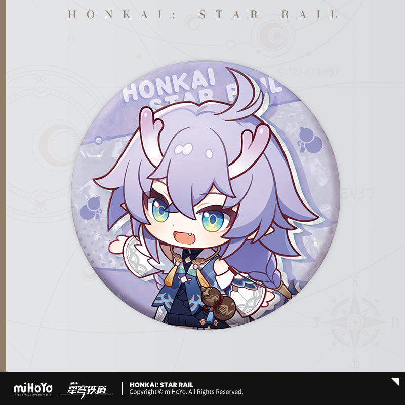 【予約】崩壊スターレイル 列车环游记シリーズ デフォルメ缶バッジ(全4種)