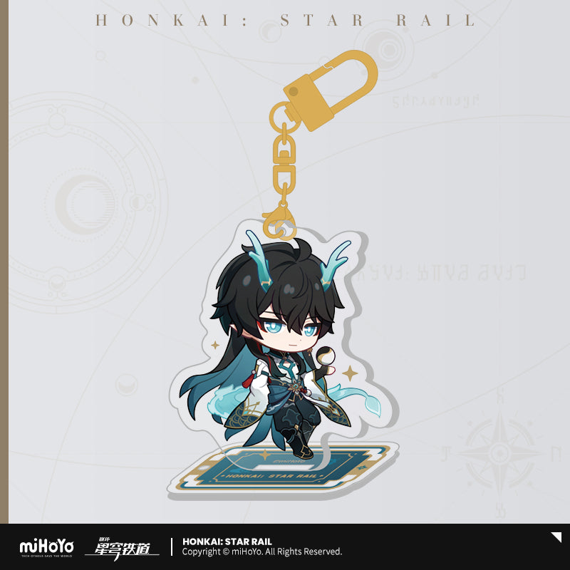 【予約】崩壊スターレイル 列车环游记シリーズ デフォルメアクリルチャームスタンド(全4種)
