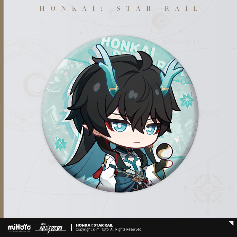 【予約】崩壊スターレイル 列车环游记シリーズ デフォルメ缶バッジ(全4種)