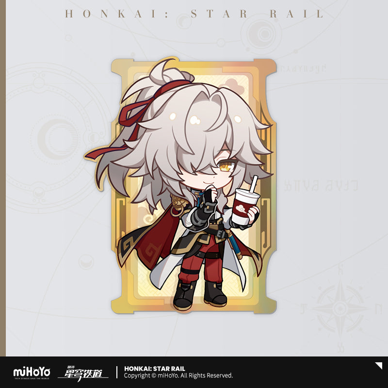 【予約】崩壊スターレイル 列车环游记シリーズ デフォルメホロカード(全4種)