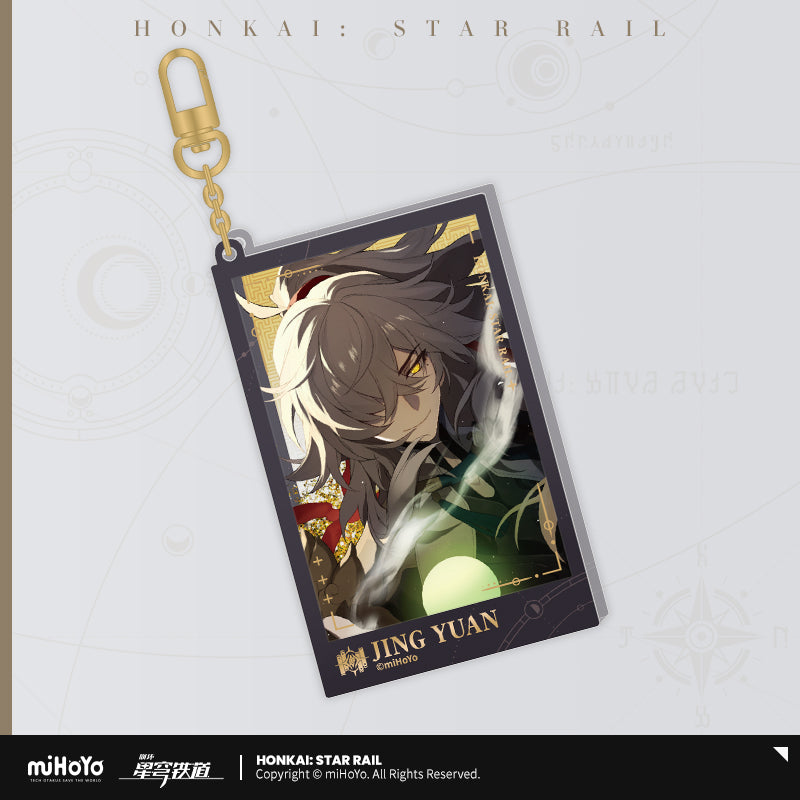 【予約】崩壊スターレイル 发车倒计时シリーズ ラメオイルインアクリルキーホルダー(全7種)