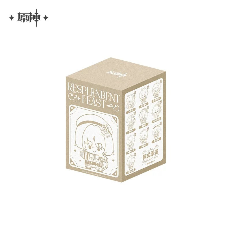 原神 璀夜華宴シリーズ デフォルメぬいぐるみキーホルダー ブラインドボックス 単品