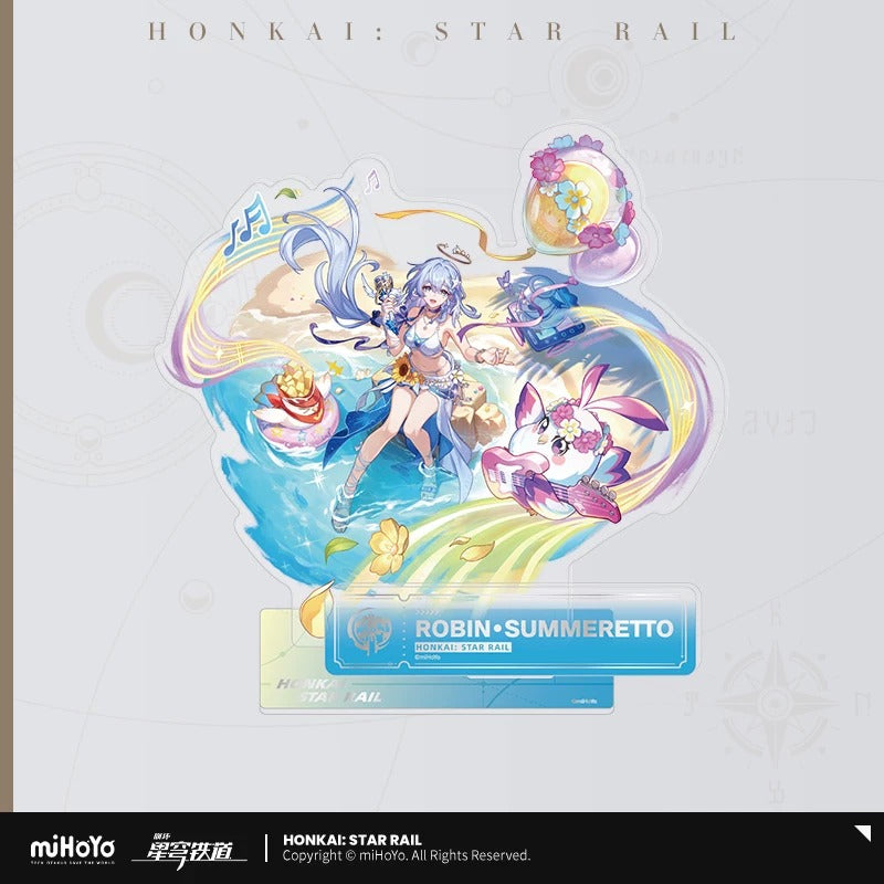崩壊:スターレイル 立ち絵シリーズ アクリルスタンド 記憶運命 ロビン・夏空の歌