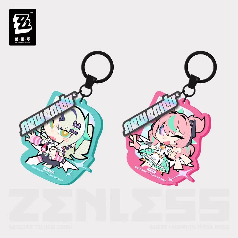 ゼンレスゾーンゼロ 麗都シリーズ デフォルメアクリルキーホルダー
