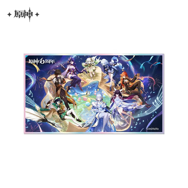 原神 6周年記念シリーズ アクリル色紙