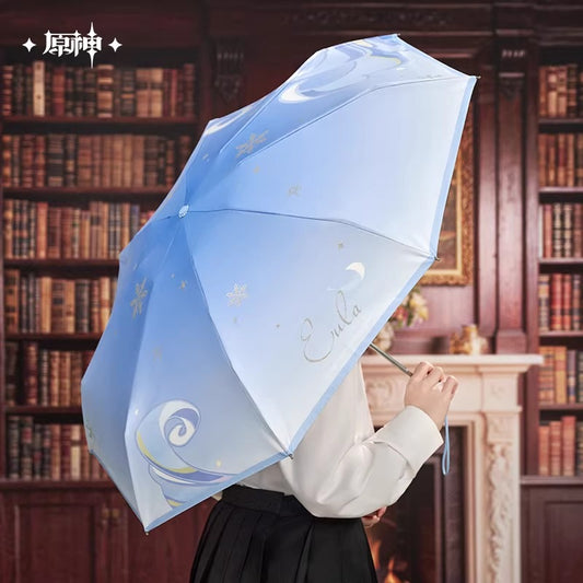 原神「璀夜華宴」シリーズ・エウルア 折りたたみ傘&傘ポーチセット