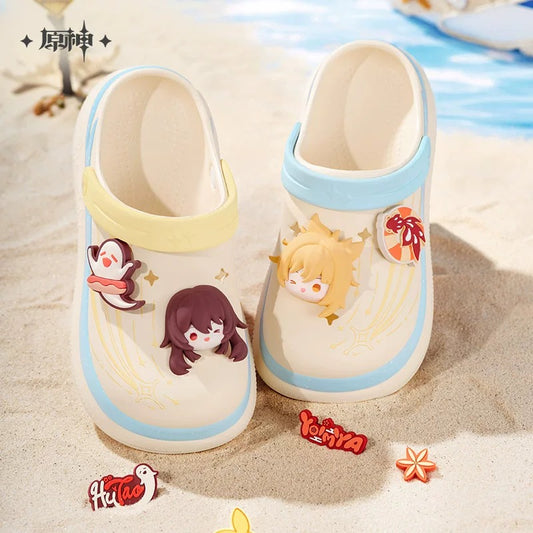 原神 真夏パーティシリーズ サンダル用シューチャームセット
