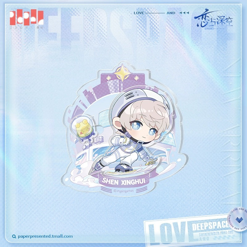 【予約】恋と深空【超越巅峰・冬デザイン】ちびキャラアクリルキーホルダー