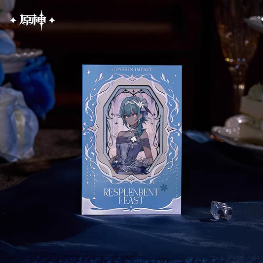 原神「璀夜華宴」シリーズ・エウルア 浮き彫りリフレクター缶バッジ
