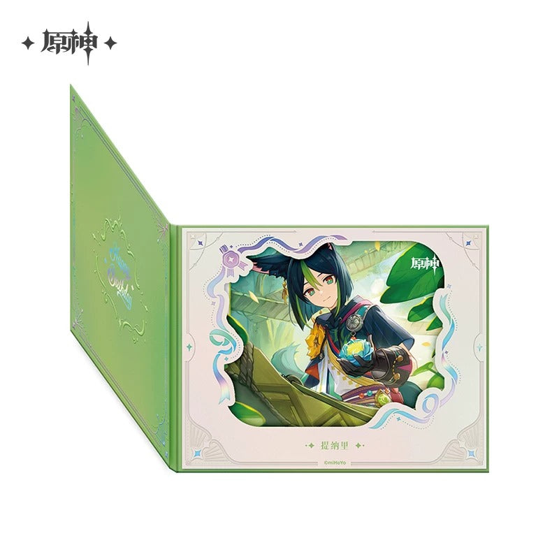 原神 命定の日シリーズ キャラクター フリップ式花窓風 色紙 2025 Vol.4