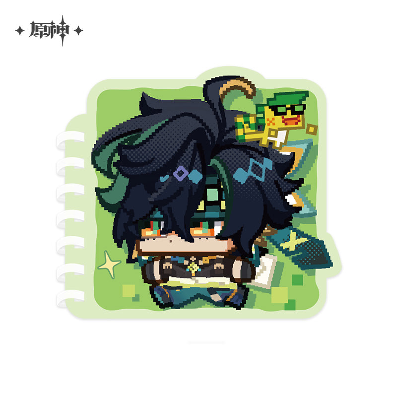 【予約】原神 Q版表情包シリーズ リングノート ナタ