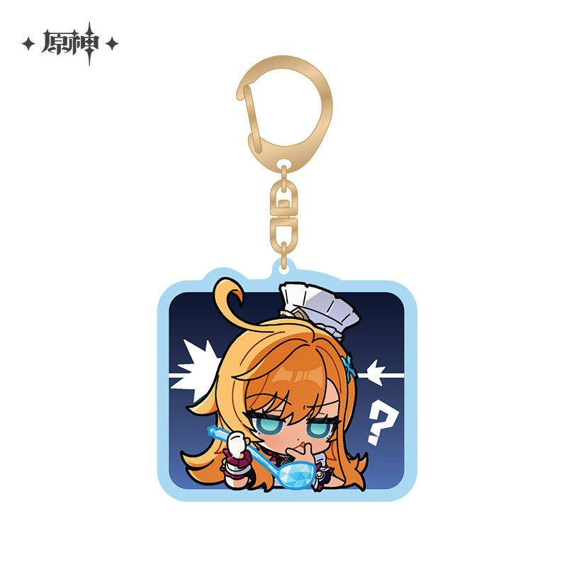【予約】原神 Q版表情包シリーズ アクリルチャーム フォンテーヌ廷