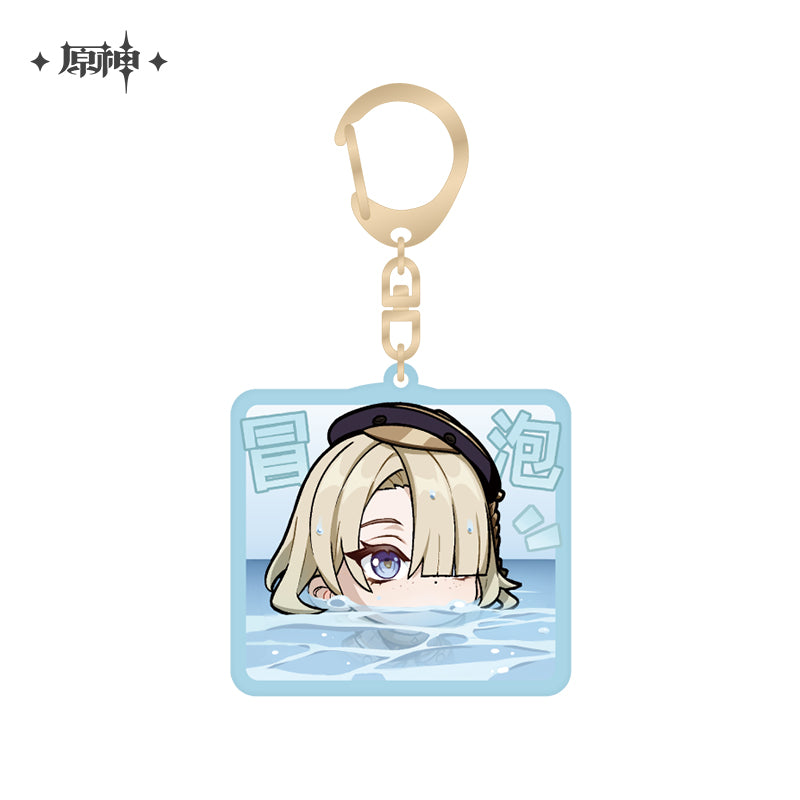 【予約】原神 Q版表情包シリーズ アクリルチャーム フォンテーヌ廷