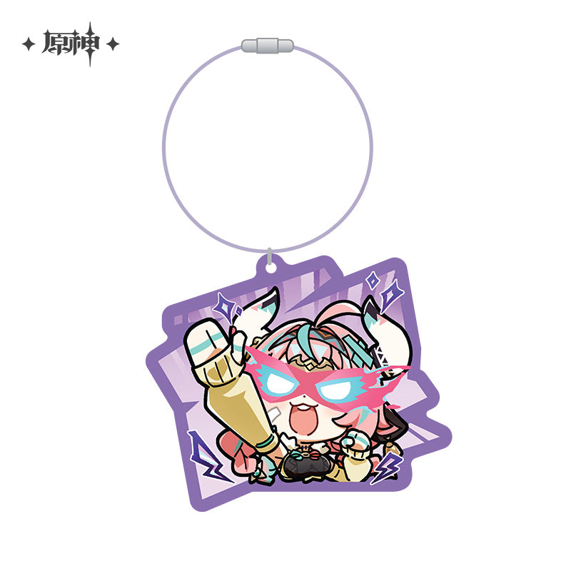 【予約】原神 Q版表情包シリーズ アクリルキーホルダー ナタ