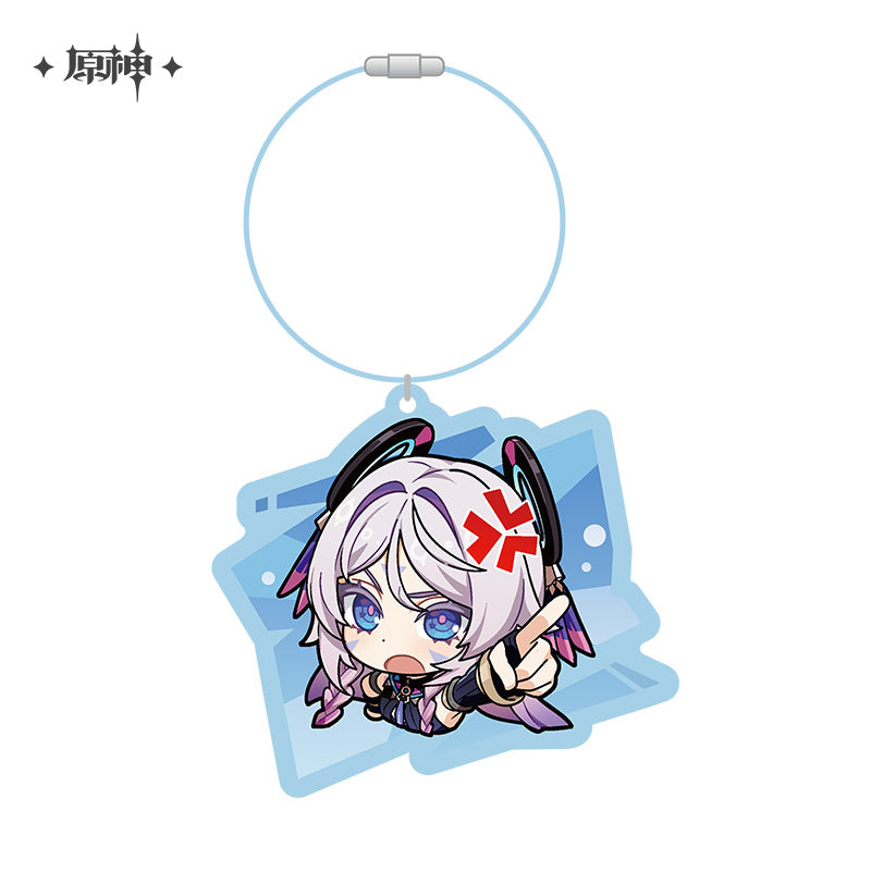 【予約】原神 Q版表情包シリーズ アクリルキーホルダー ナタ