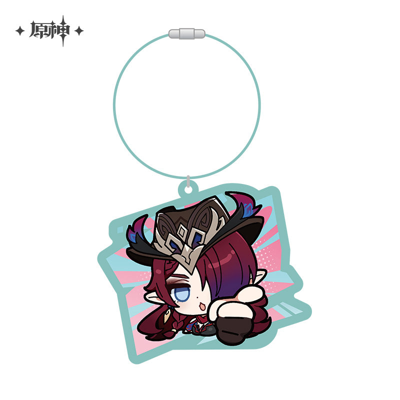 【予約】原神 Q版表情包シリーズ アクリルキーホルダー ナタ
