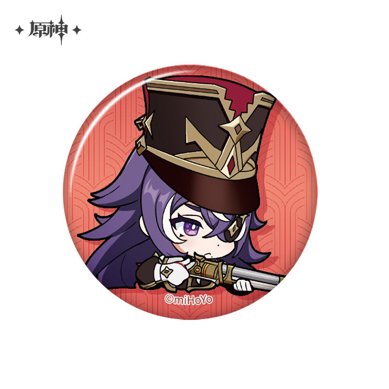 【予約】原神 Q版表情包シリーズ 缶バッジ フォンテーヌ廷