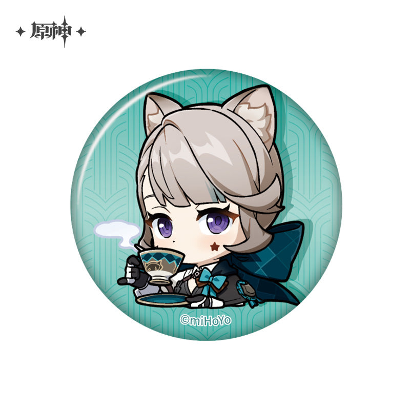 【予約】原神 Q版表情包シリーズ 缶バッジ フォンテーヌ廷