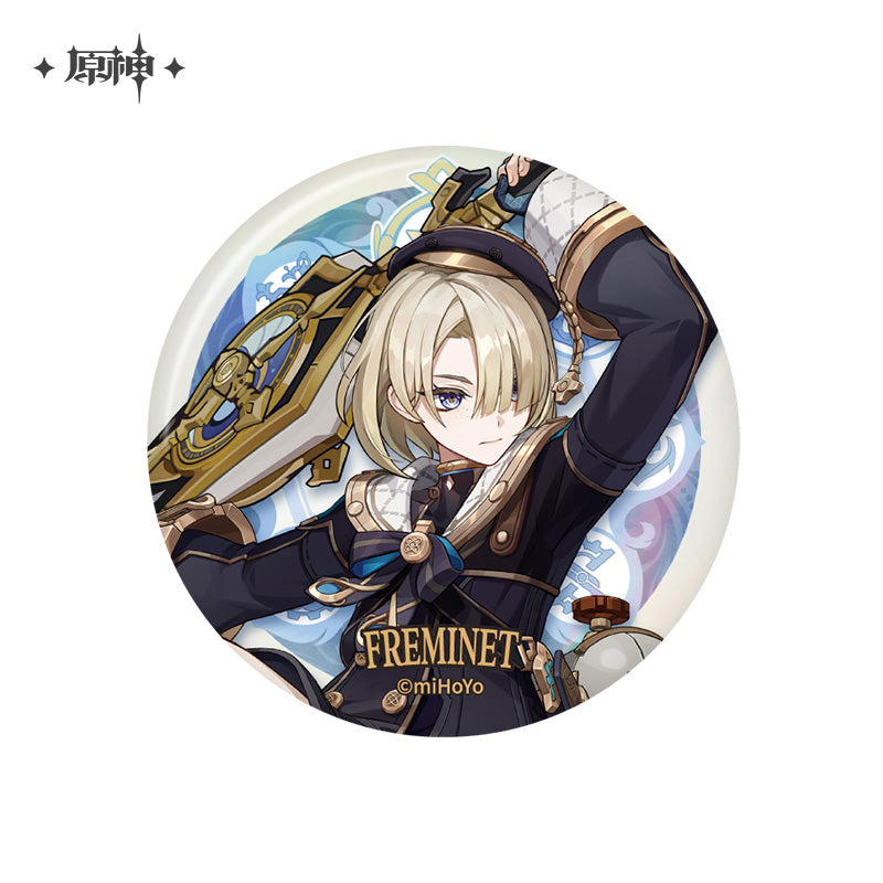 【予約】原神 フォンテーヌ廷シリーズ 缶バッジ