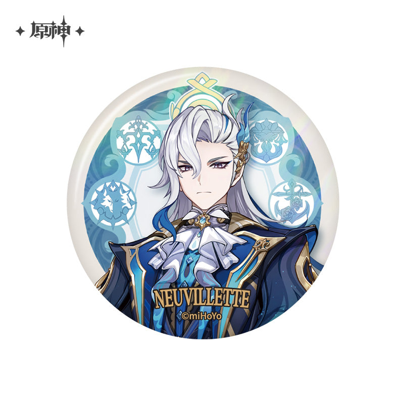 【予約】原神 フォンテーヌ廷シリーズ 缶バッジ