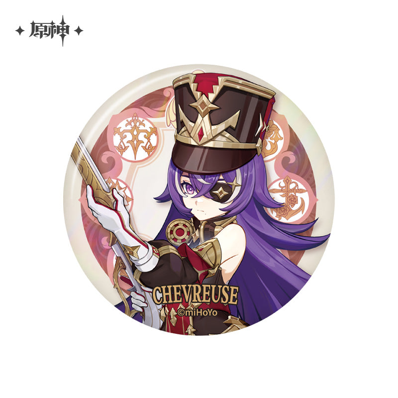 【予約】原神 フォンテーヌ廷シリーズ 缶バッジ