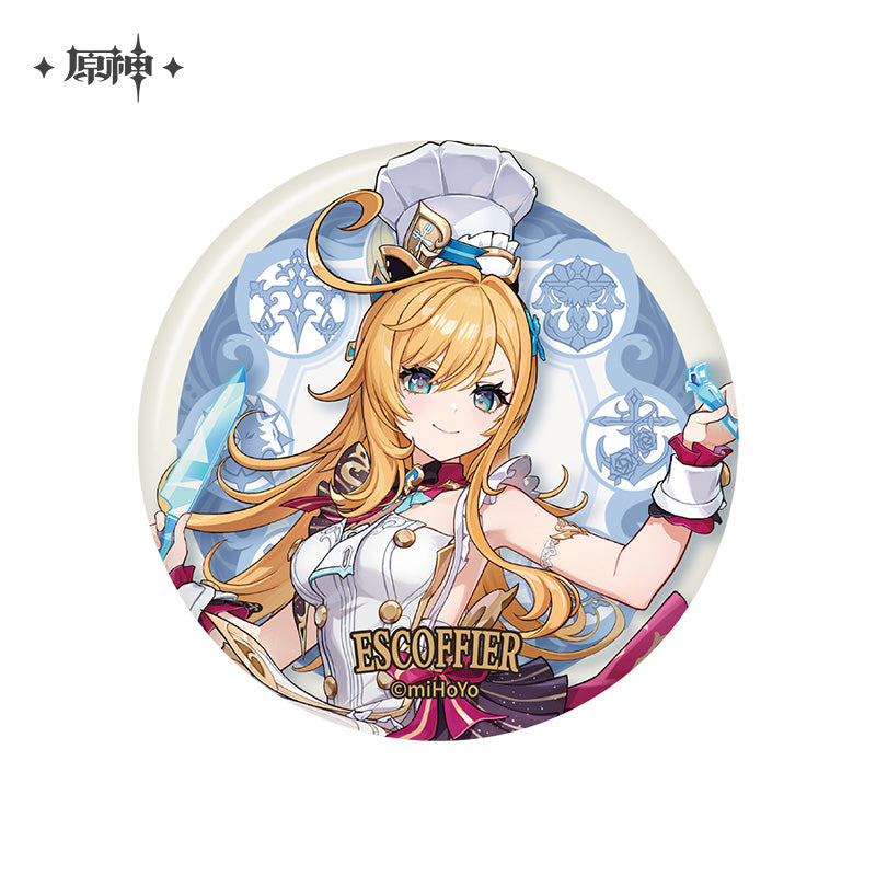 【予約】原神 フォンテーヌ廷シリーズ 缶バッジ